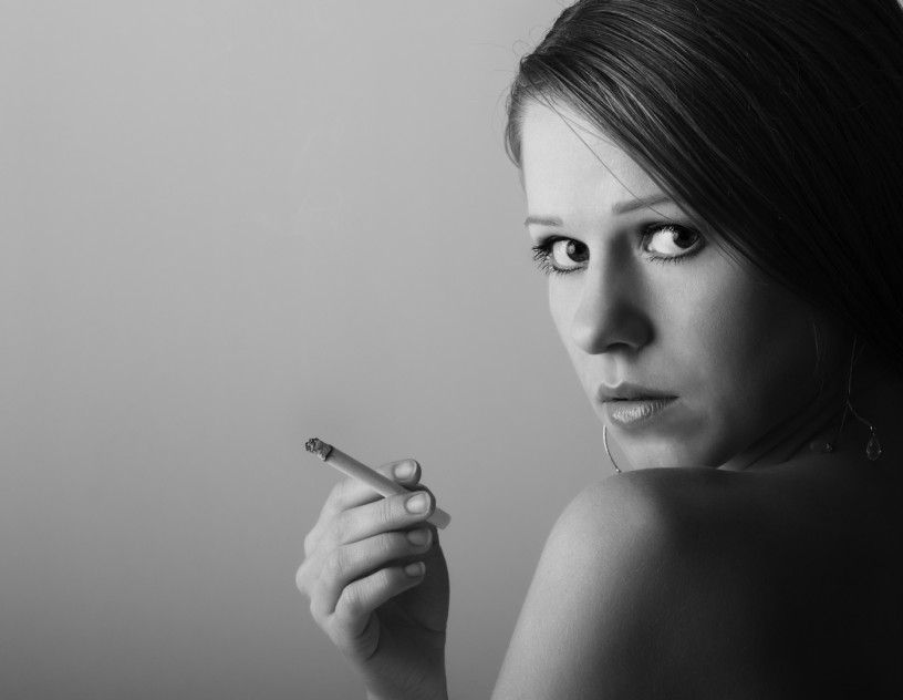 Girl Smoking
